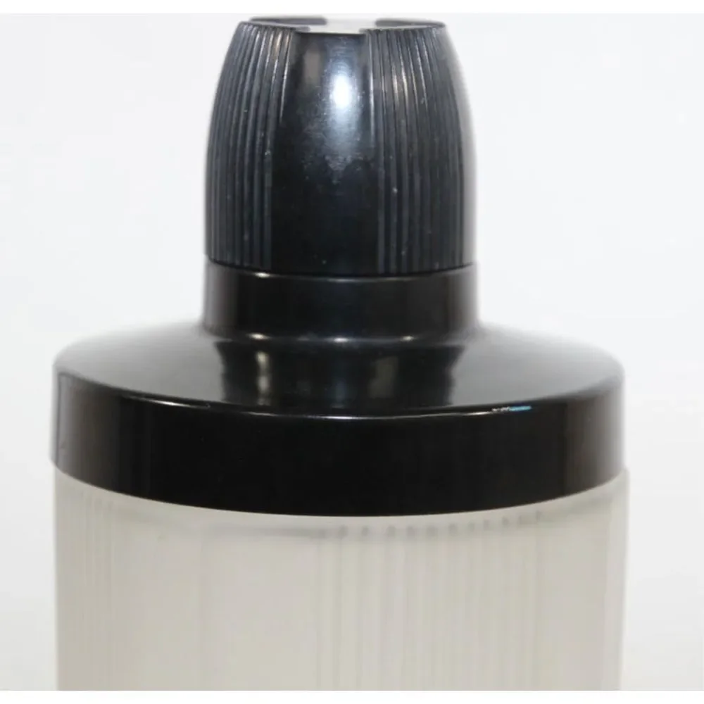 Vintage Art Deco Frosted Glass and Bakelite Empire Cocktail‎ Shaker